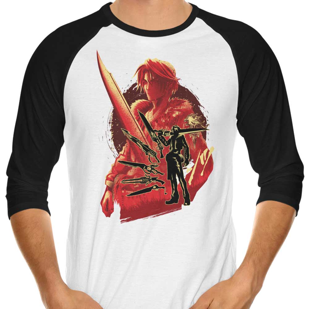 Ultimate Weapon Lion Heart - 3/4 Sleeve Raglan T-Shirt