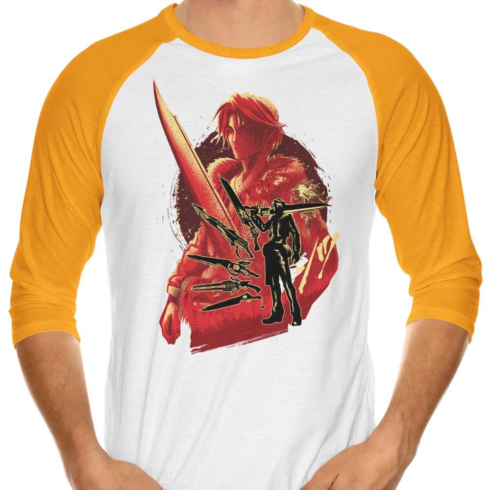 Ultimate Weapon Lion Heart - 3/4 Sleeve Raglan T-Shirt