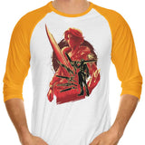 Ultimate Weapon Lion Heart - 3/4 Sleeve Raglan T-Shirt