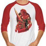 Ultimate Weapon Lion Heart - 3/4 Sleeve Raglan T-Shirt
