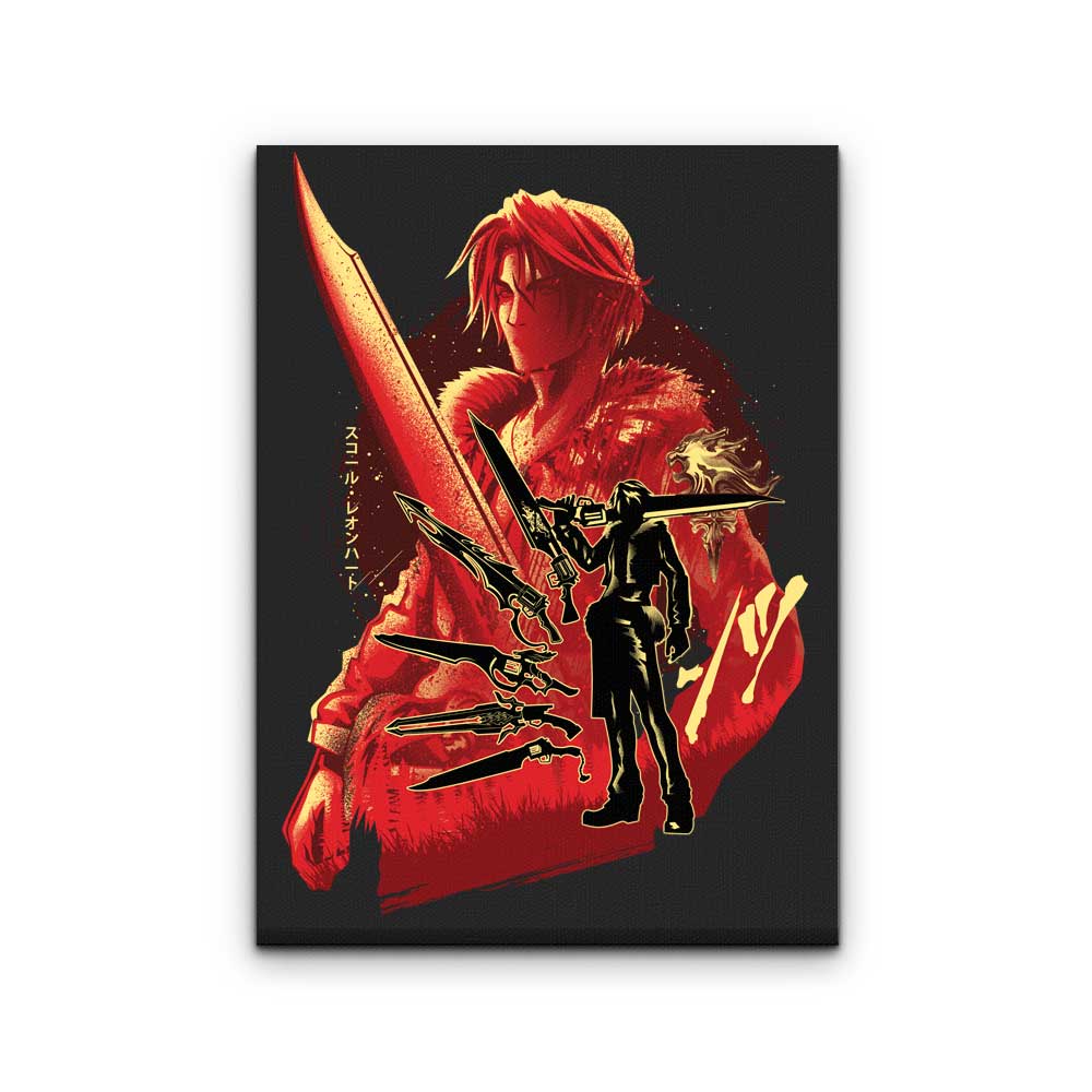 Ultimate Weapon Lion Heart - Canvas Print