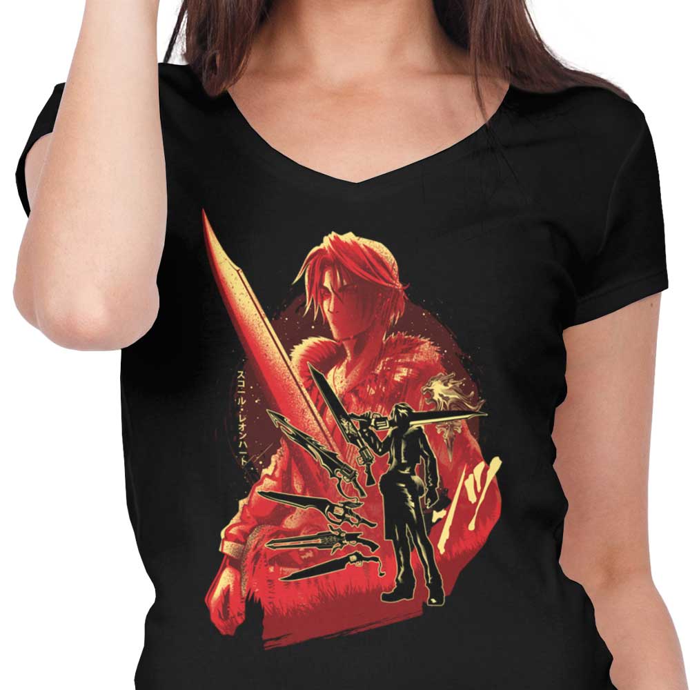 Ultimate Weapon Lion Heart - Women's V-Neck