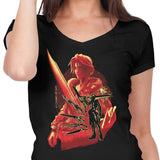 Ultimate Weapon Lion Heart - Women's V-Neck