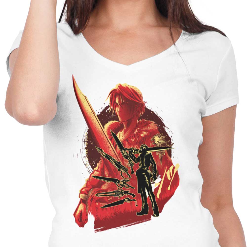 Ultimate Weapon Lion Heart - Women's V-Neck