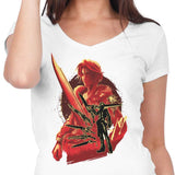 Ultimate Weapon Lion Heart - Women's V-Neck