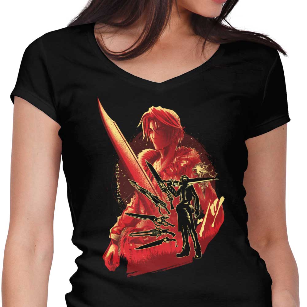 Ultimate Weapon Lion Heart - Women's V-Neck