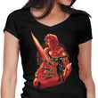 Ultimate Weapon Lion Heart - Women's V-Neck