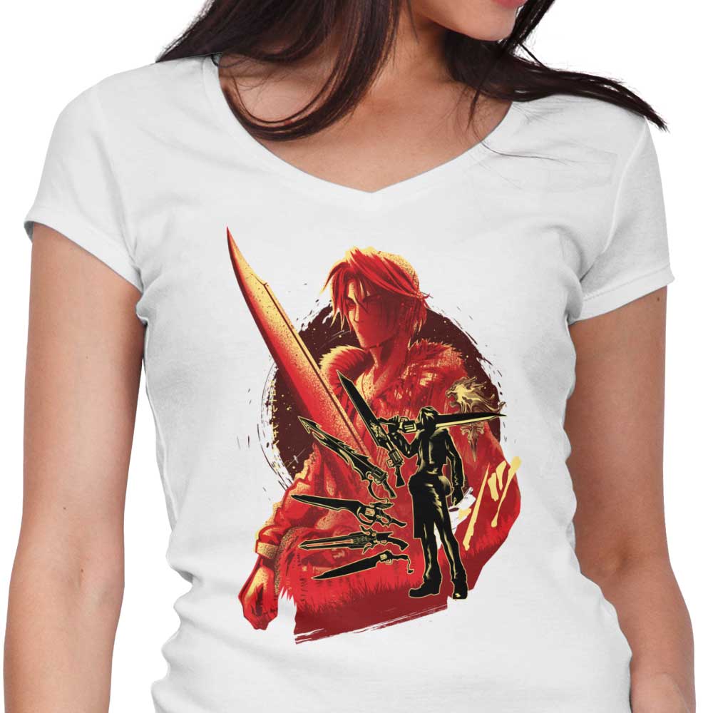 Ultimate Weapon Lion Heart - Women's V-Neck
