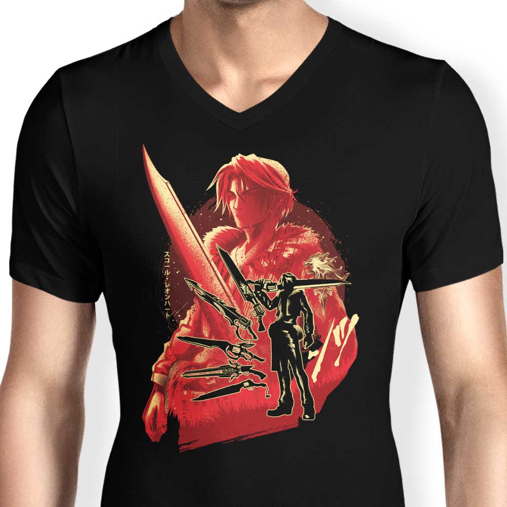 Ultimate Weapon Lion Heart - Men's V-Neck