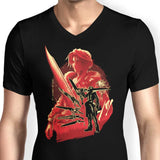 Ultimate Weapon Lion Heart - Men's V-Neck