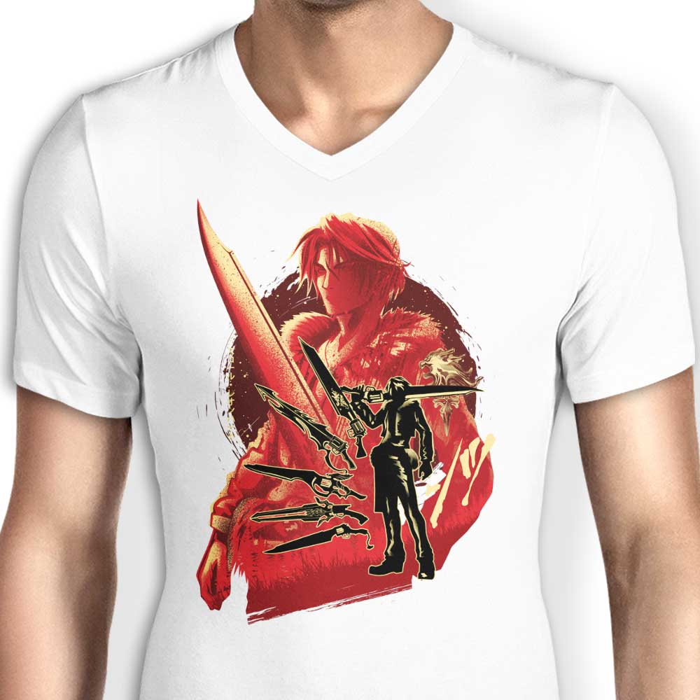 Ultimate Weapon Lion Heart - Men's V-Neck
