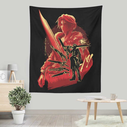 Ultimate Weapon Lion Heart - Wall Tapestry