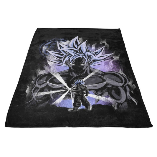 Ultra Instinct Hero - Fleece Blanket