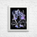 Ultra Instinct Hero - Posters & Prints