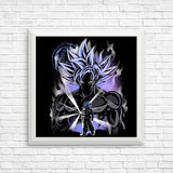 Ultra Instinct Hero - Posters & Prints