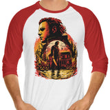 Under the Blood Moon - 3/4 Sleeve Raglan T-Shirt