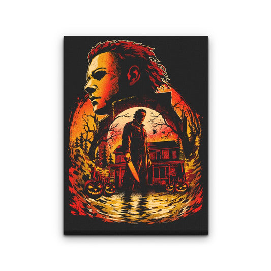 Under the Blood Moon - Canvas Print