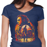 Under the Blood Moon - Women's V-Neck