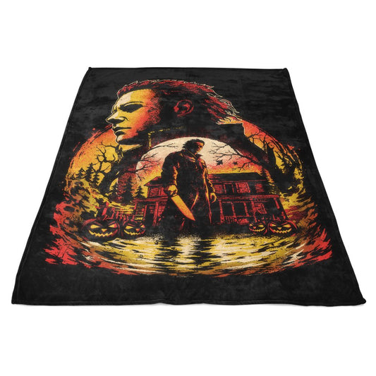 Under the Blood Moon - Fleece Blanket