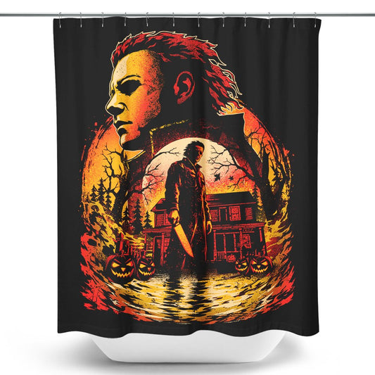 Under the Blood Moon - Shower Curtain