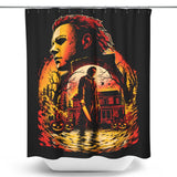 Under the Blood Moon - Shower Curtain