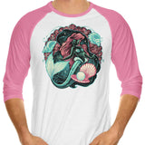 Under the Sea of Stars - 3/4 Sleeve Raglan T-Shirt