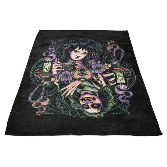 Unusual Card - Fleece Blanket