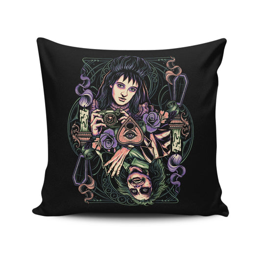 Unusual Card - Throw Pillow