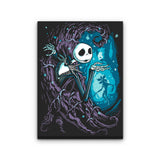 Upside Down Town - Canvas Print