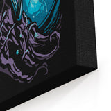 Upside Down Town - Canvas Print