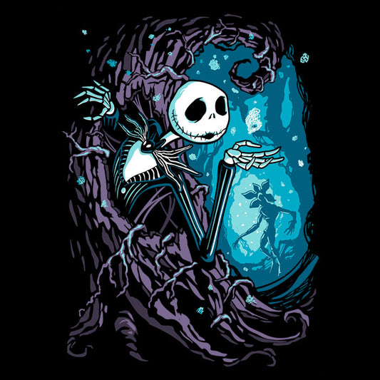 Upside Down Town - Mousepad