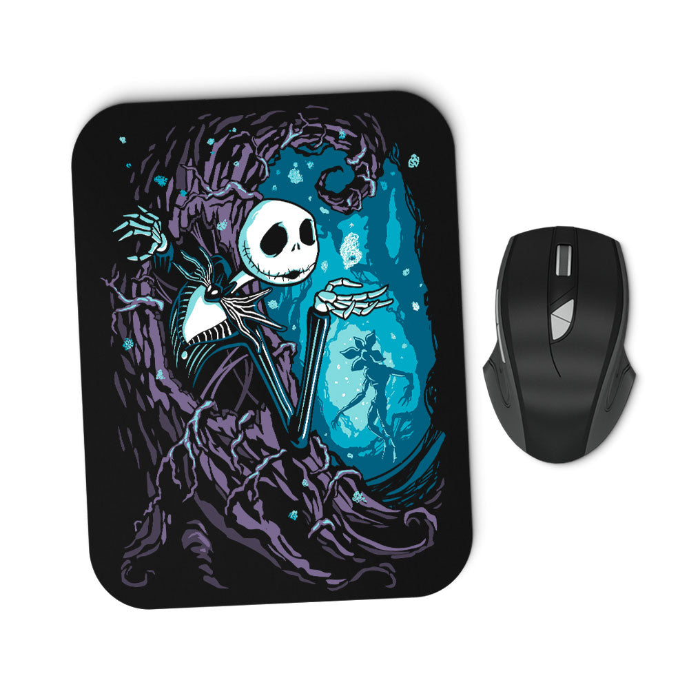 Upside Down Town - Mousepad