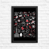 Upsides Doodles - Posters & Prints