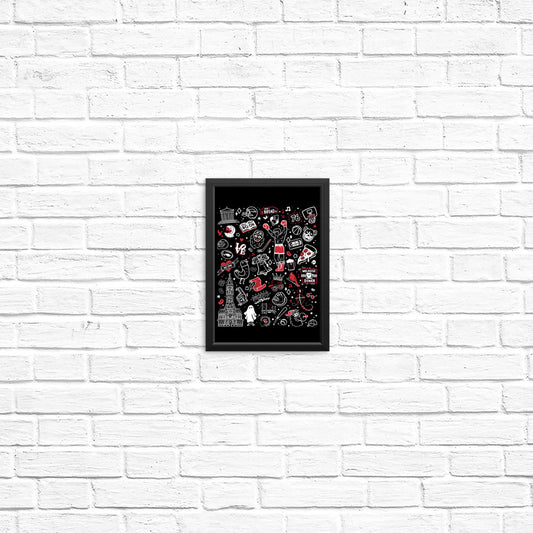 Upsides Doodles - Posters & Prints