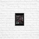 Upsides Doodles - Posters & Prints