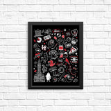 Upsides Doodles - Posters & Prints