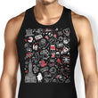 Upsides Doodles - Tank Top
