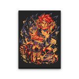 Us Against Me - Canvas Print