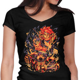 Us Against Me - Women's V-Neck