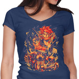 Us Against Me - Women's V-Neck