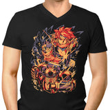 Us Against Me - Men's V-Neck