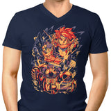 Us Against Me - Men's V-Neck