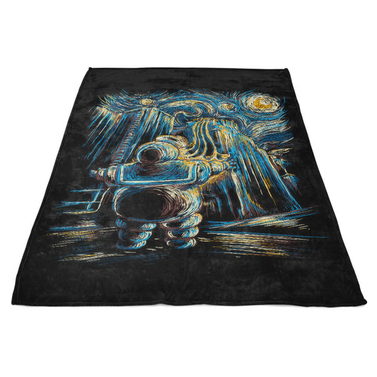 VanGoghstbusters - Fleece Blanket