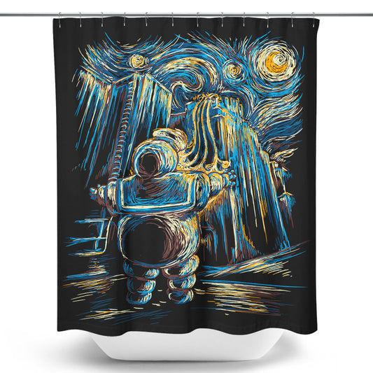 VanGoghstbusters - Shower Curtain