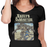 Vault and Monsters - Women's V-Neck
