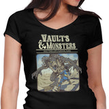 Vault and Monsters - Women's V-Neck