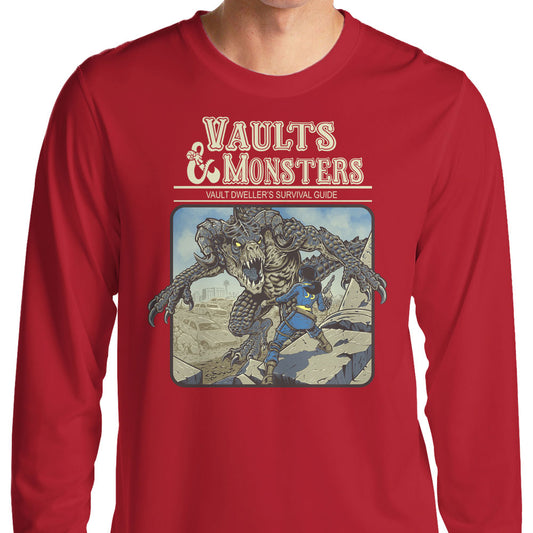 Vault and Monsters - Long Sleeve T-Shirt