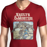 Vault and Monsters - Men's V-Neck