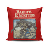 Vault and Monsters - Throw Pillow