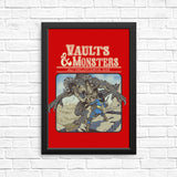 Vault and Monsters - Posters & Prints